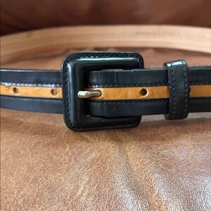 Tanner leather belt